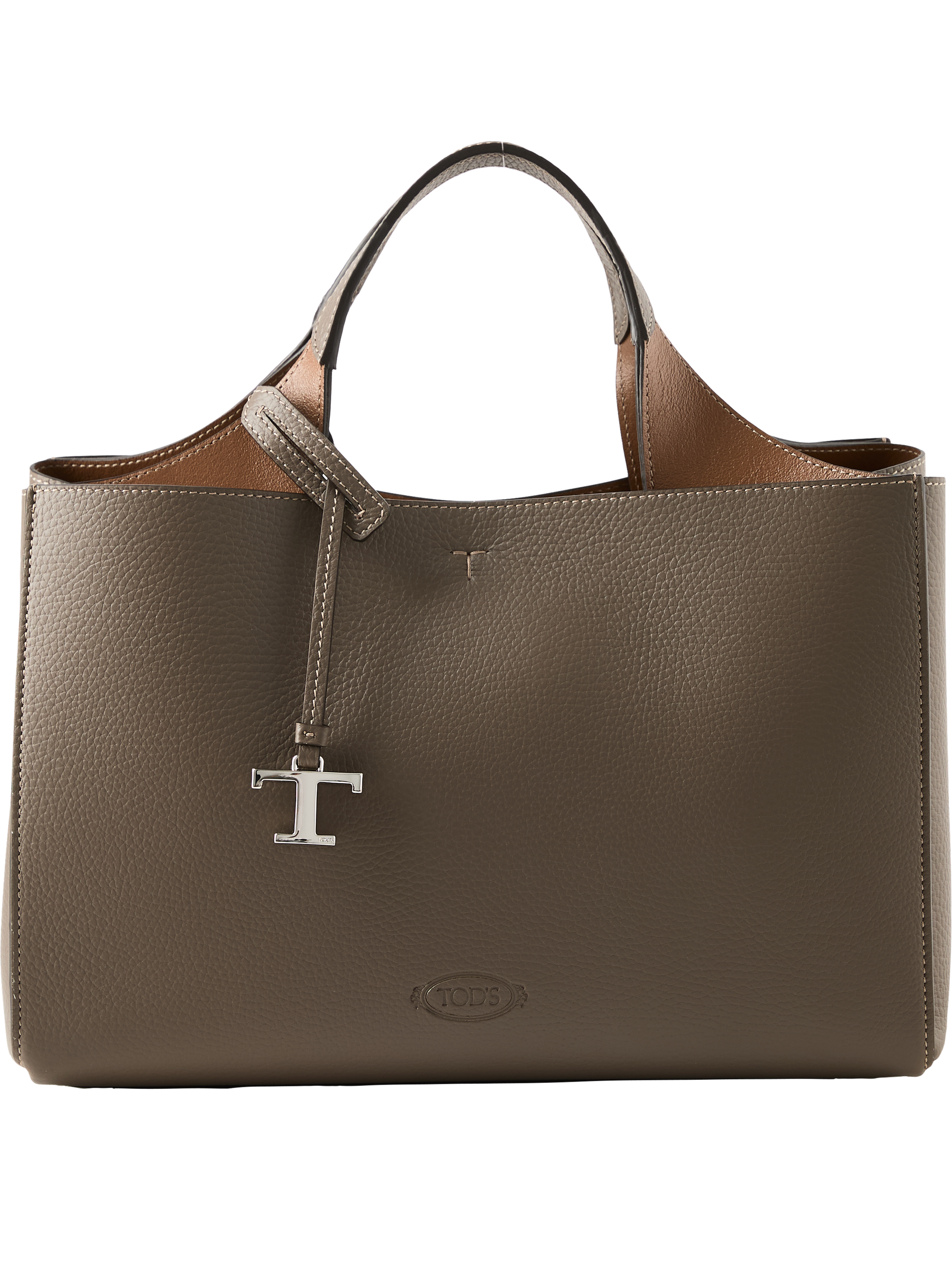 TOD'S Handtasche 'Apa Bag Small' Grau, Produktansicht – UNGER.DE