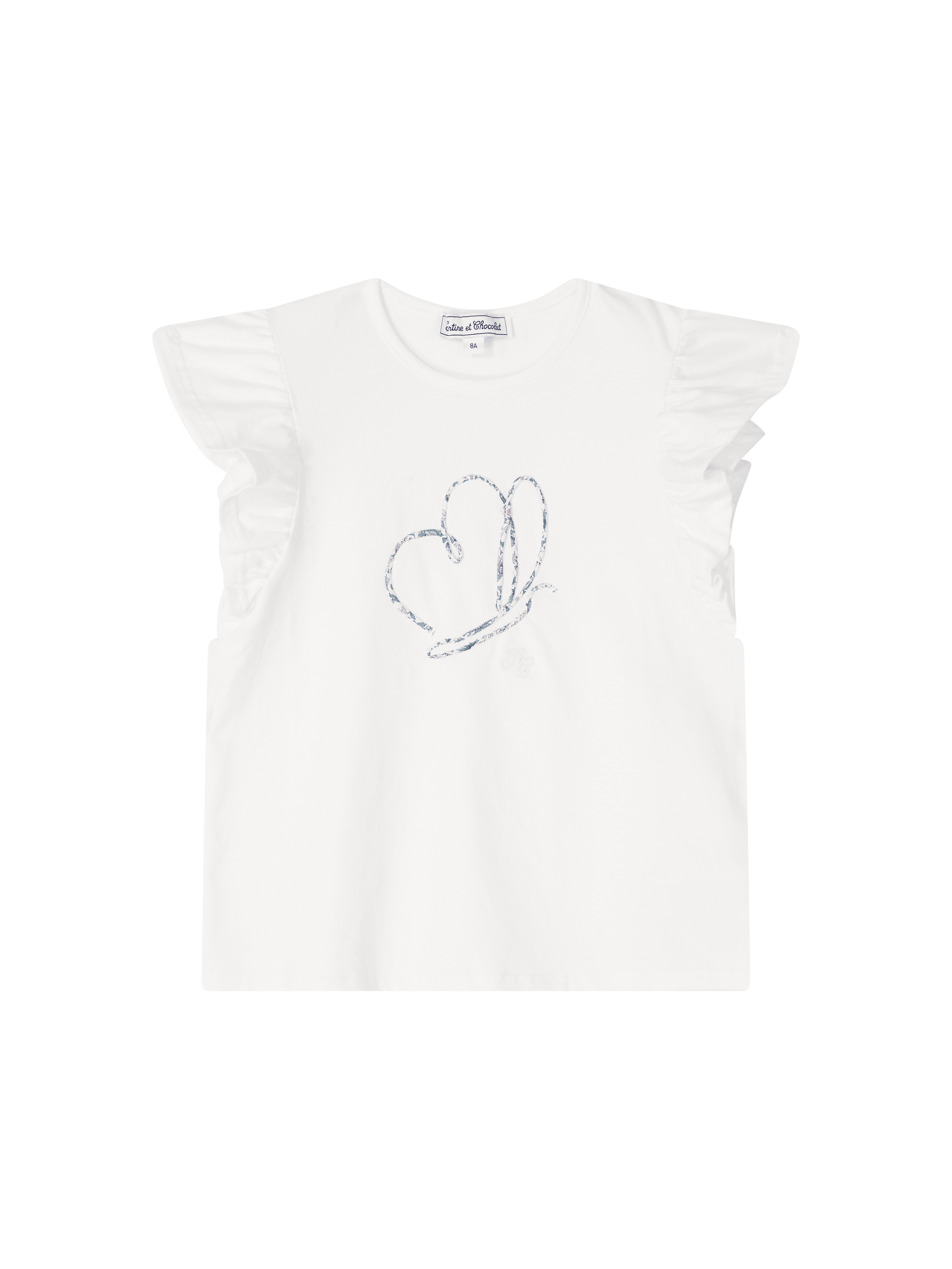 Tartine et Chocolat White printed T-shirt, Product view – UNGER.DE