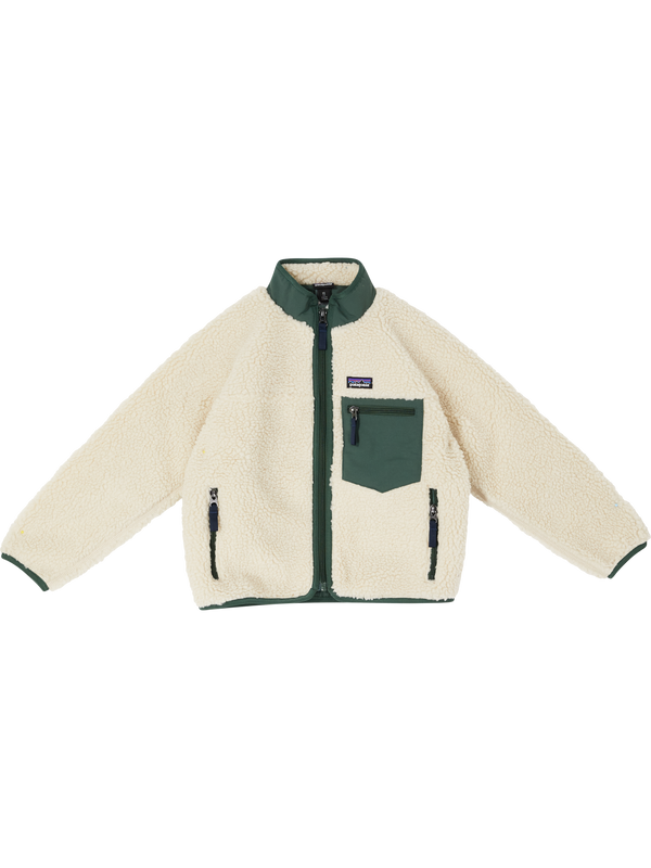 'Retro-X' fleece jacket cream