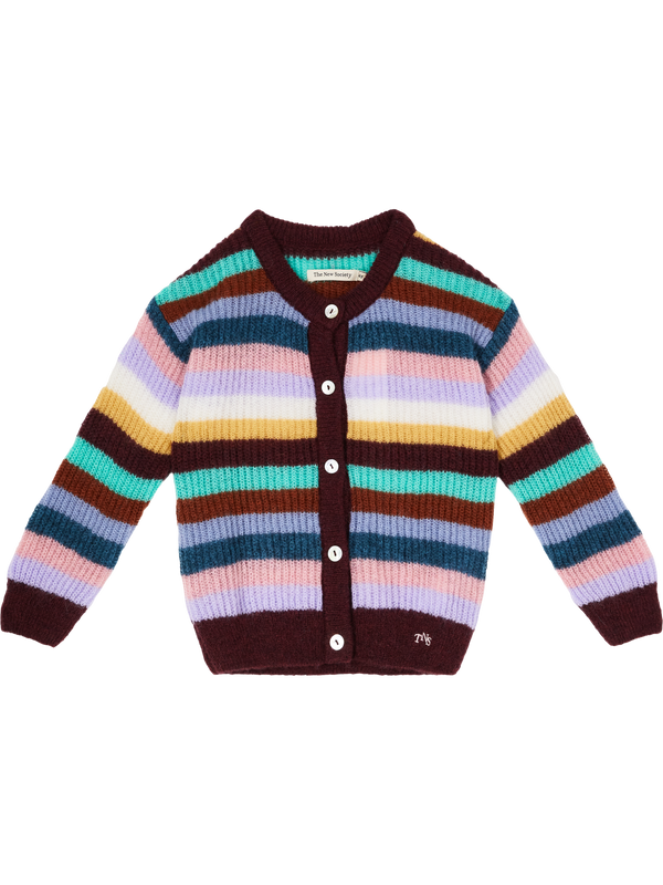 Gestreifte Strickjacke 'Julia' Multi
