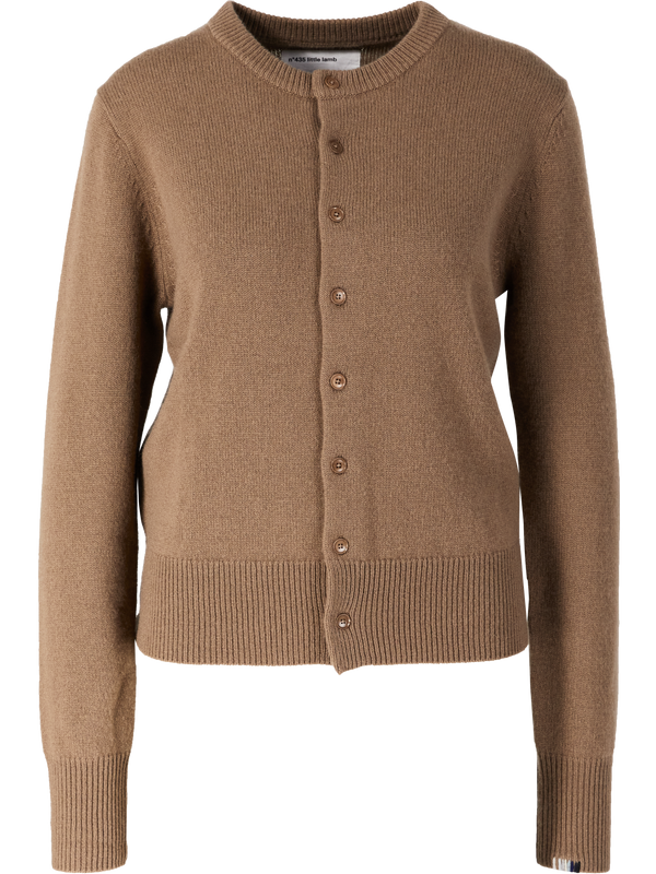 Cashmere-Strickjacke 'n°435 Little Lamb' Chai
