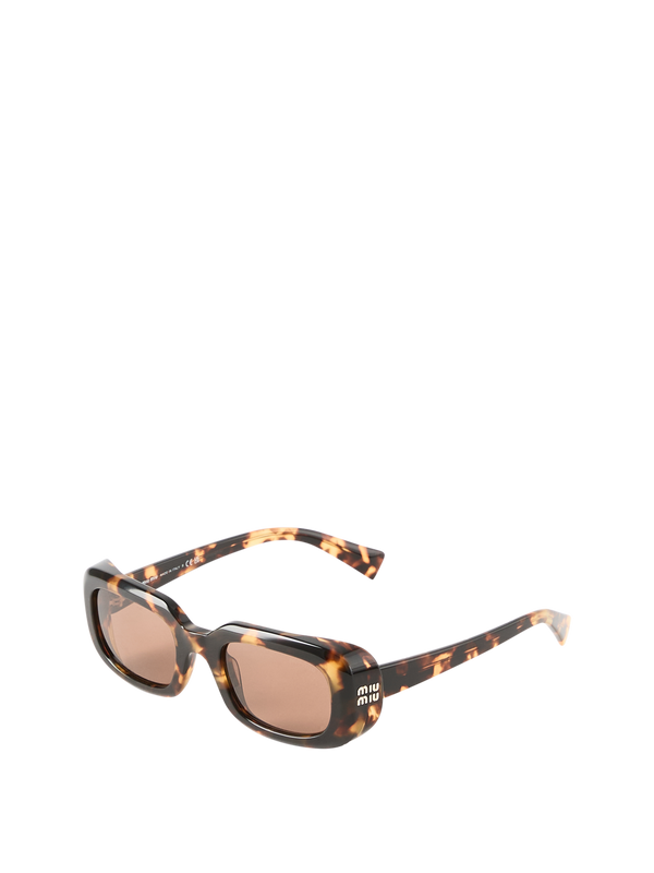Rechteckige Sonnenbrille Honey Havanna/Brown