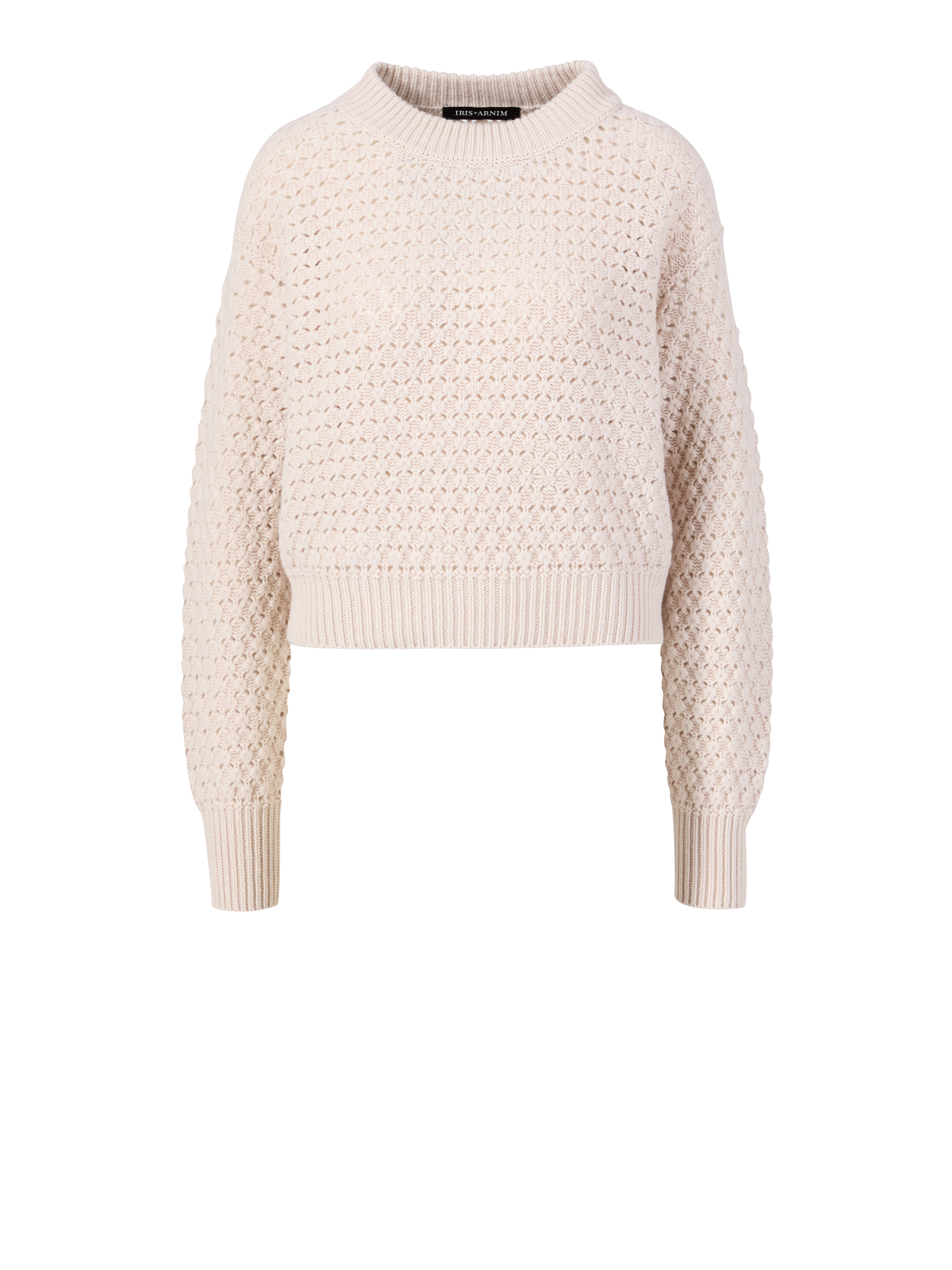 Cashmere Pullover 'Enid' Alabaster 