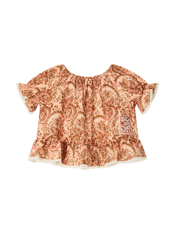 Top 'Aster' mit Spitze Multi
