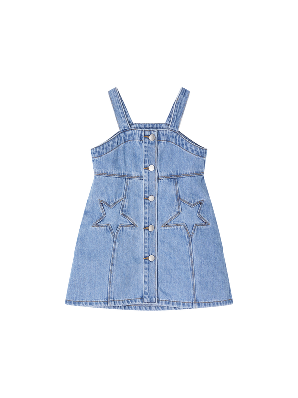 Jeanskleid Hellblau