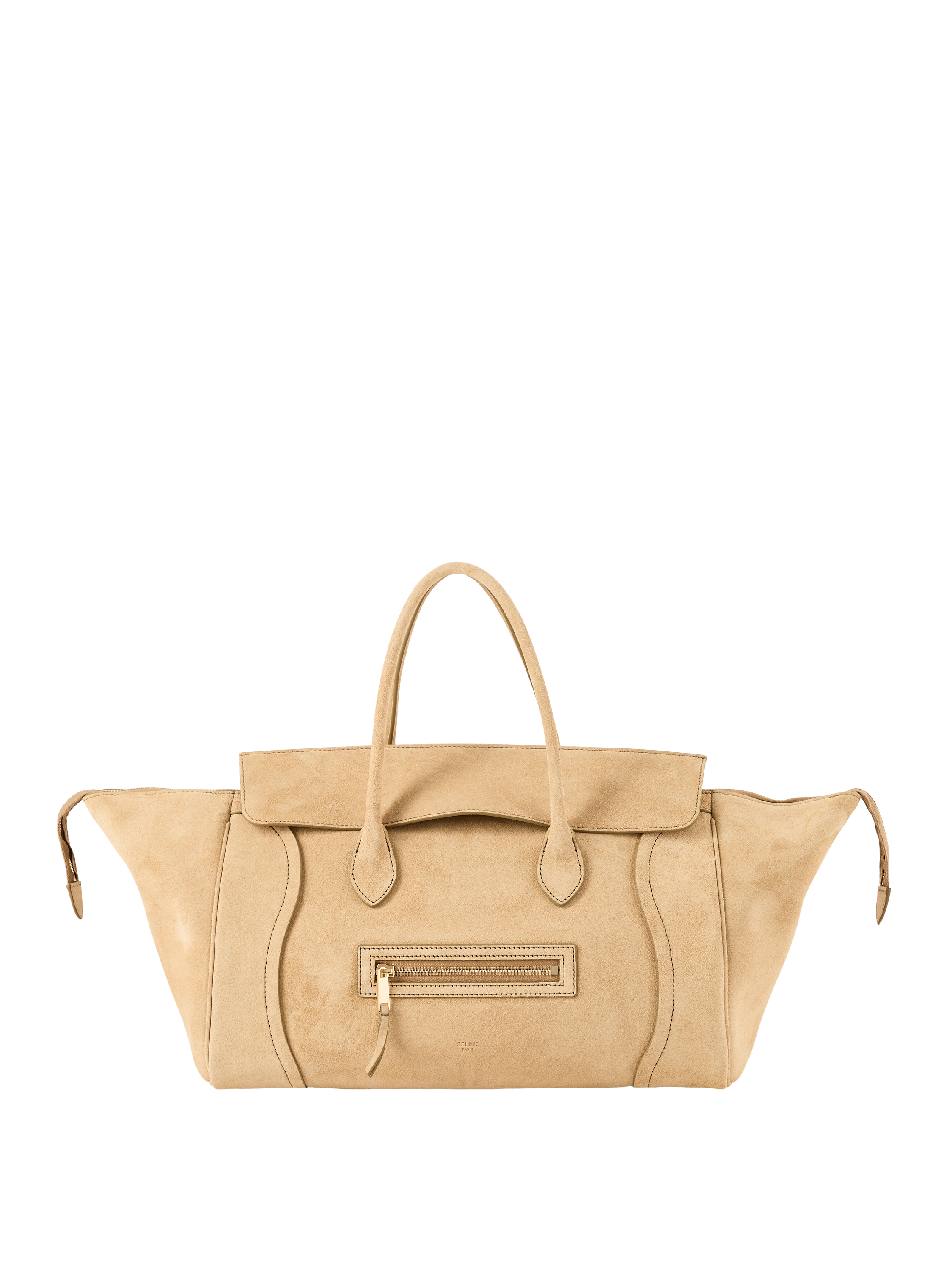 Handtasche 'Medium Luggage' Beige