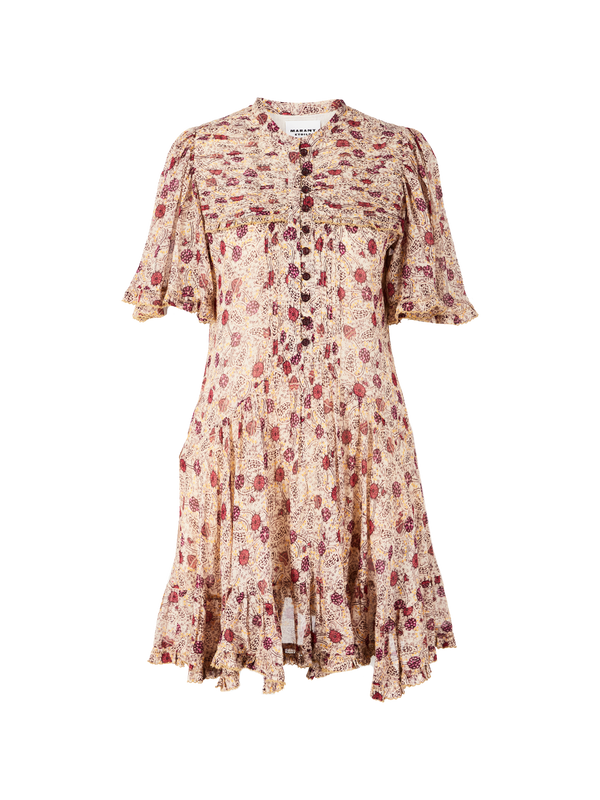 Midikleid 'Daynia' Crème