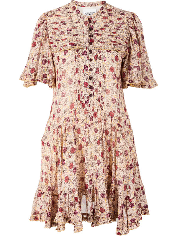 Midikleid 'Daynia' Crème