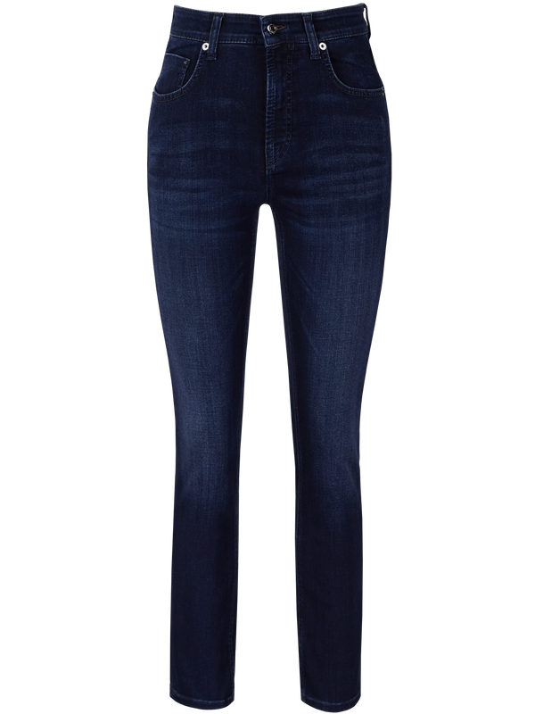Skinny-Fit Jeans 'Raja' Dunkelblau