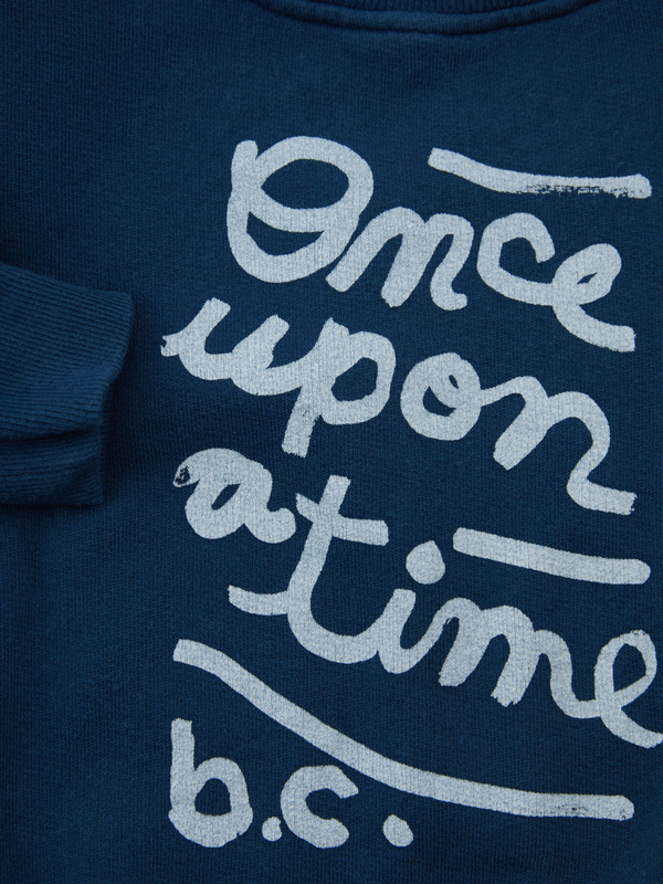 Sweatshirt 'Once Upon a Time' Blau