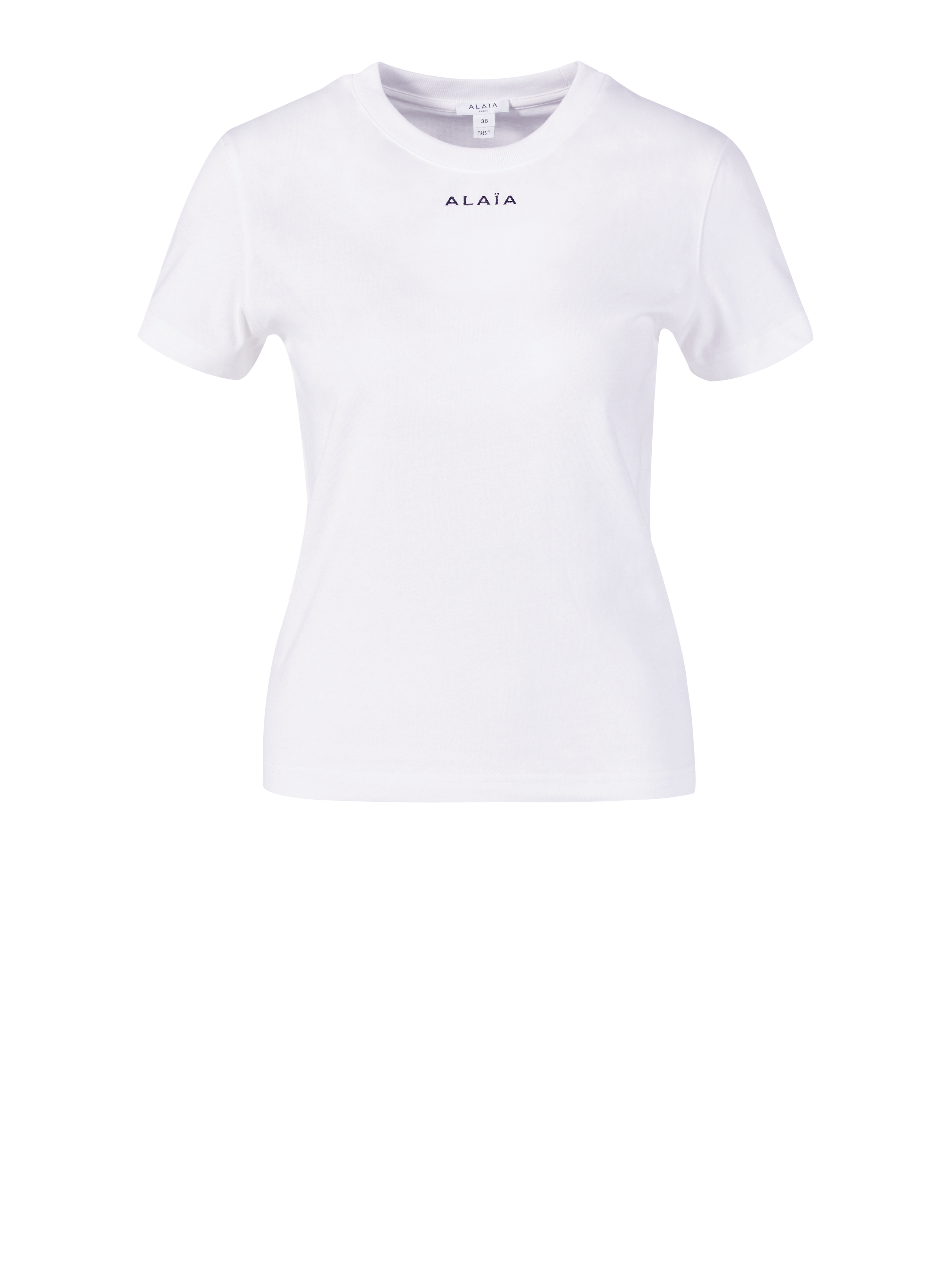 T-shirt with logo-print white