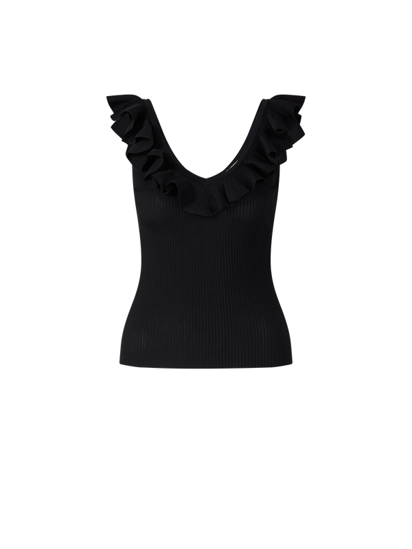 Top 'Awaken Frill' Schwarz