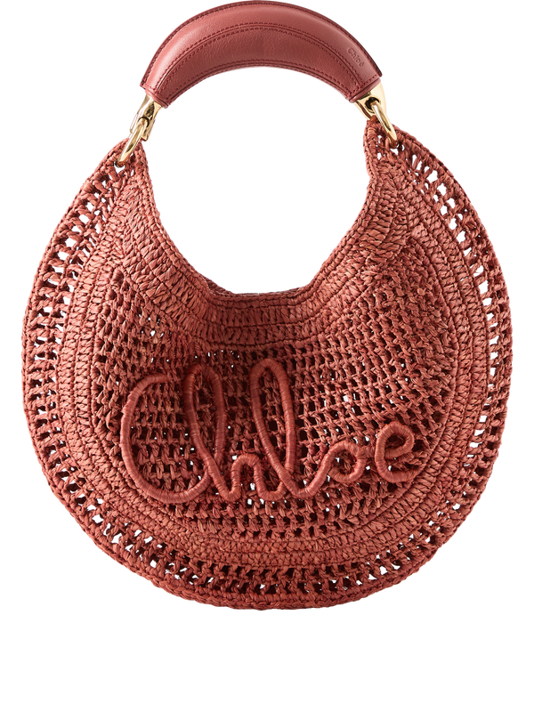 Shoulder bag 'Summer Banana' ginger red