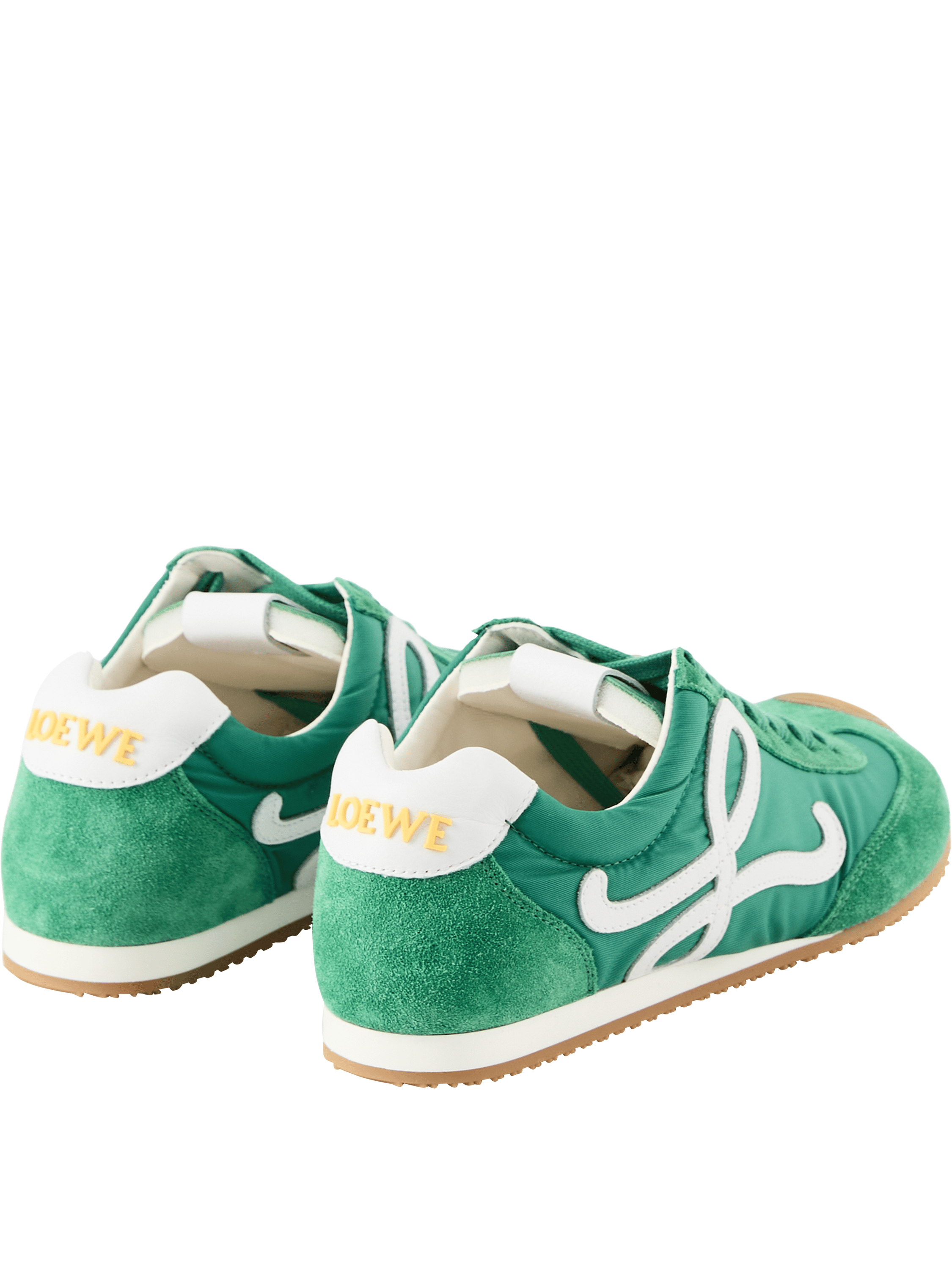 LOEWE Sneaker 'Ballet Runner 2.0' Grün/Weiß, Detailansicht – UNGER.DE