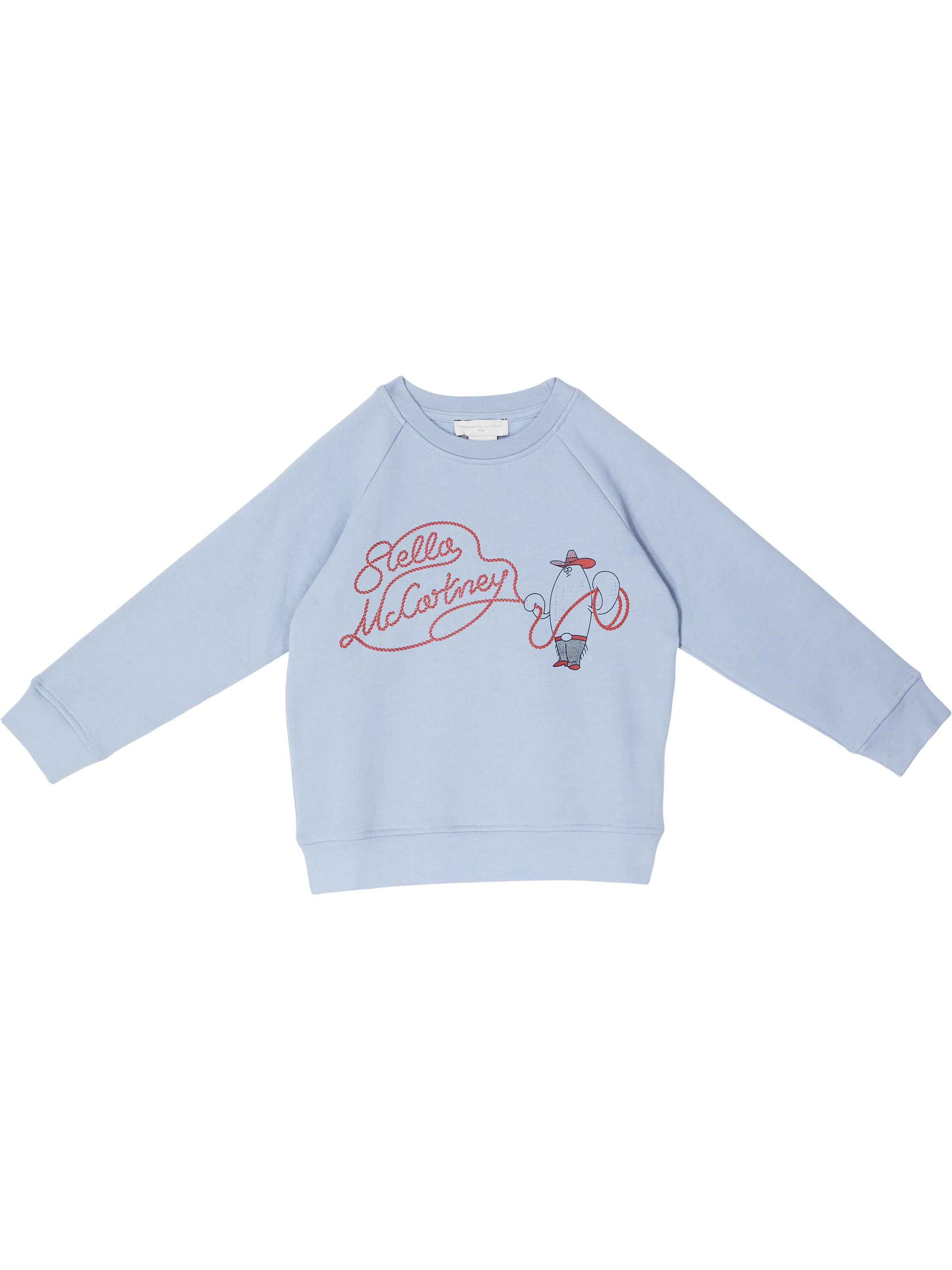 Stella McCartney Kids Sweatshirt mit Print Hellblau , Produktansicht – UNGER.DE
