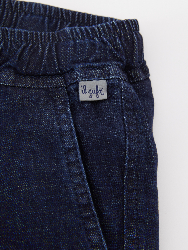 Baumwollhose Marineblau