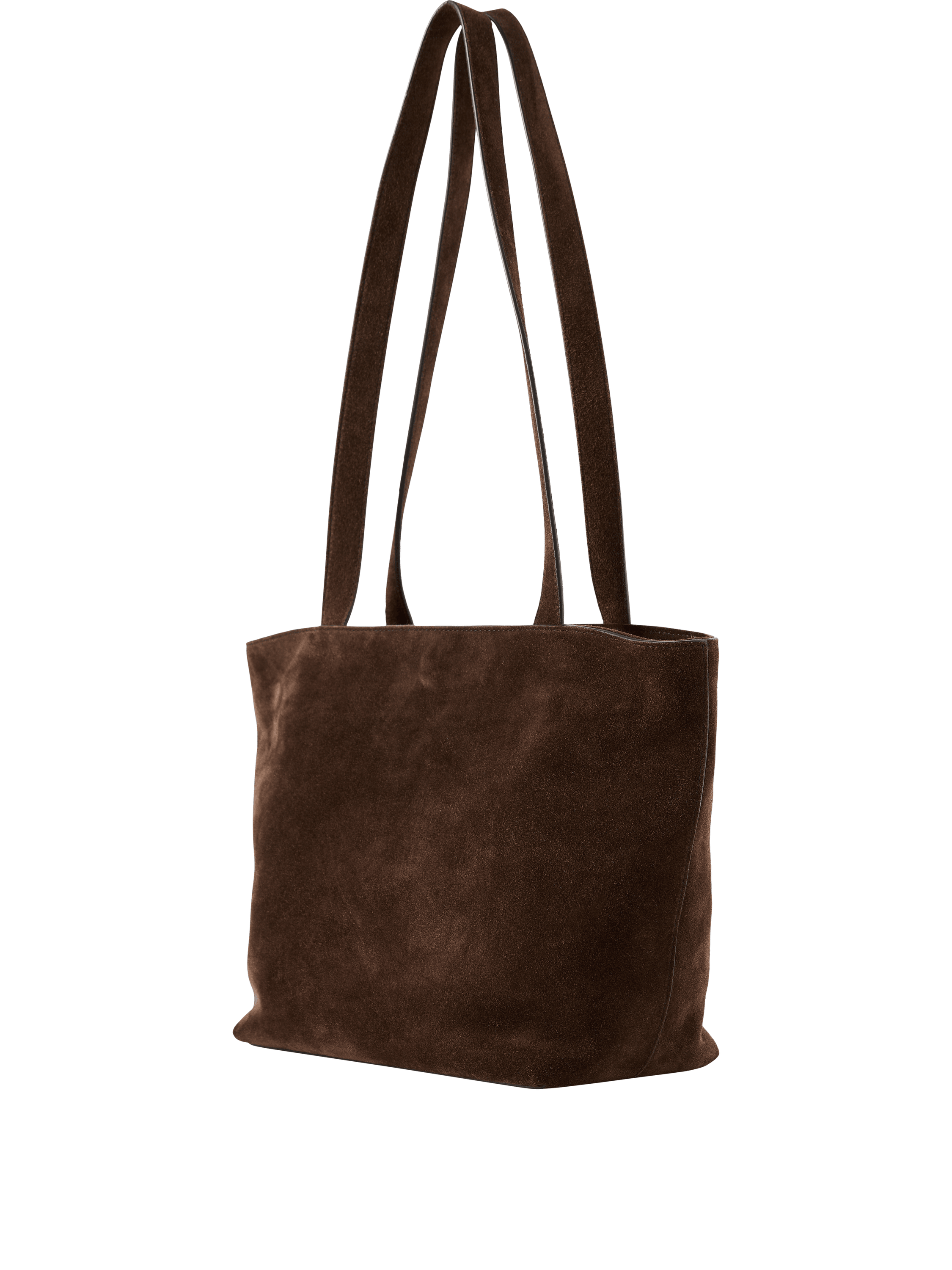 The Row 'Parker' Shoulder Bag – Dark Brown, Front view – UNGER.DE