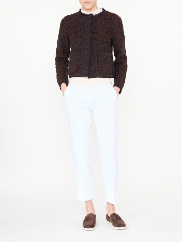 Cardigan Dunkelbraun