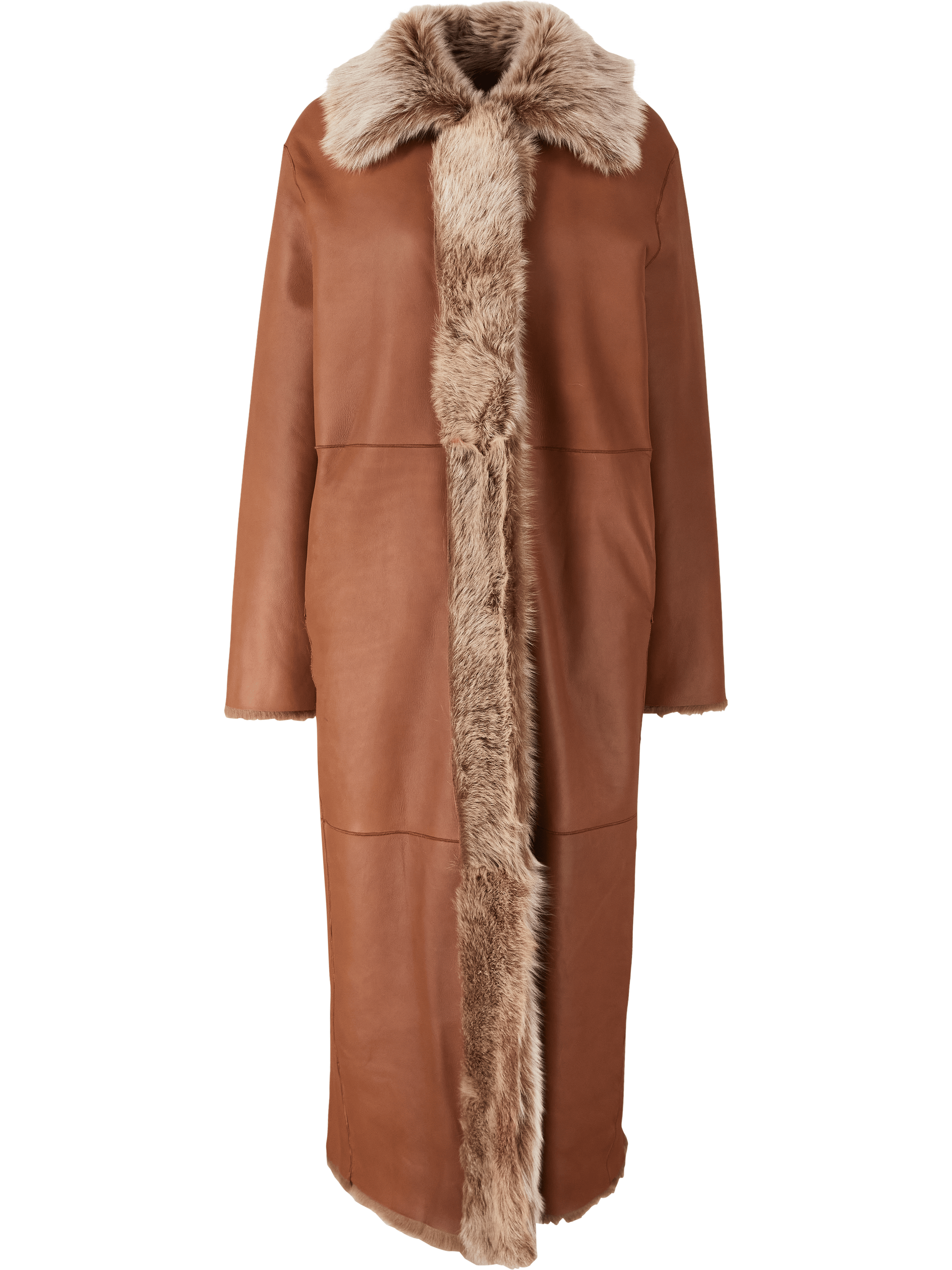 ARMA Wendbarer Lammledermantel 'Verena Toscana' Cognac – UNGER.DE