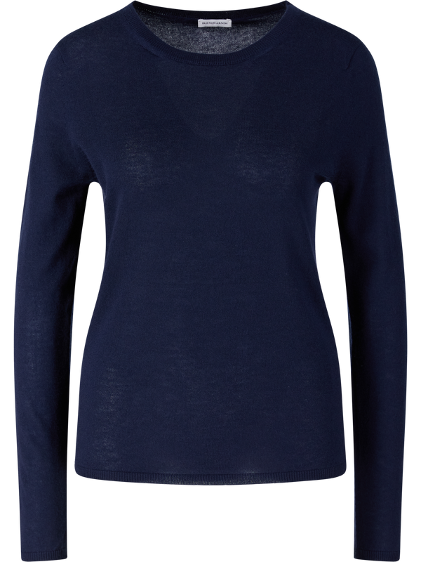 Superfeiner Cashmere-Pullover ‘Laureen' Ocean