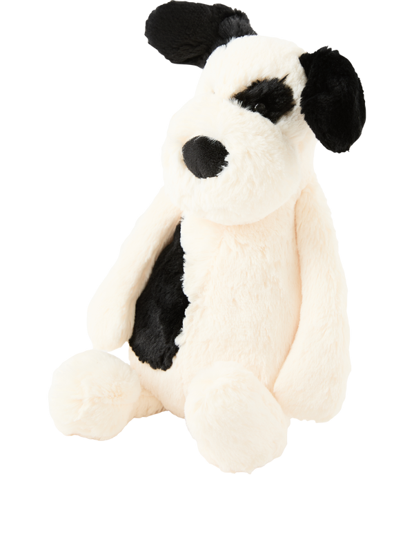 Kuscheltier 'Bashful Rufferty Black Cream Puppy' Crème