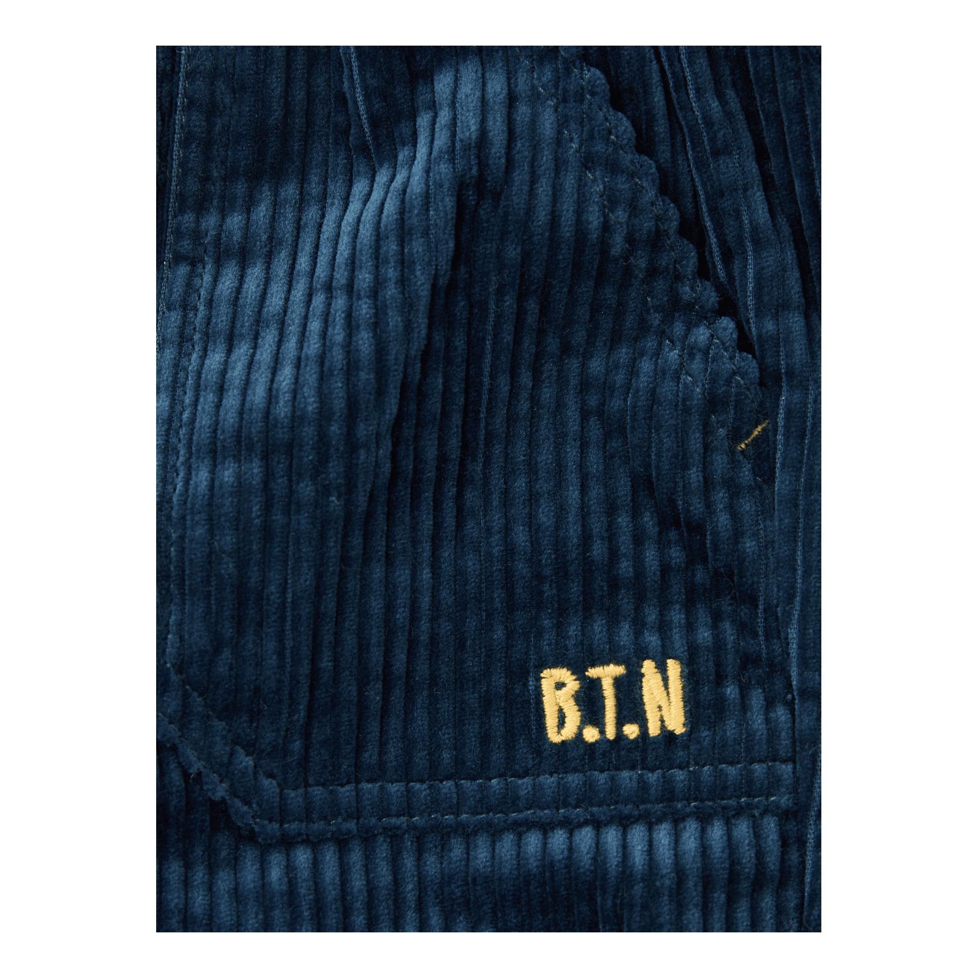 Bonton Cordhose 'Datcha' Dunkelblau, Frontansicht – UNGER.DE