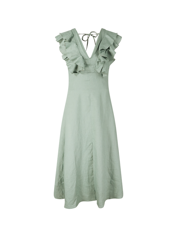 Leinenkleid 'Annukka' Mint