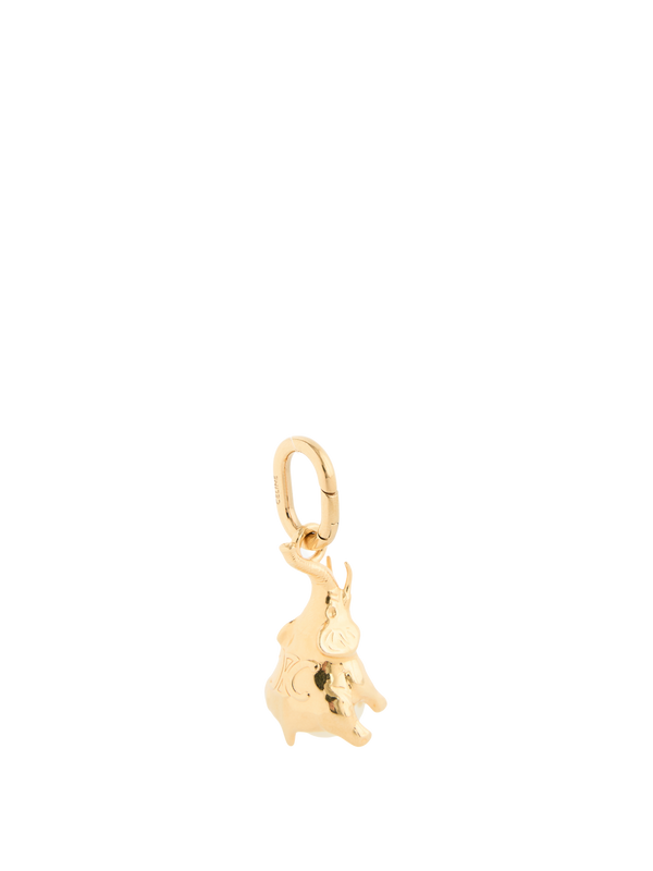 Anhänger 'Elephant' mit Perle Gold
