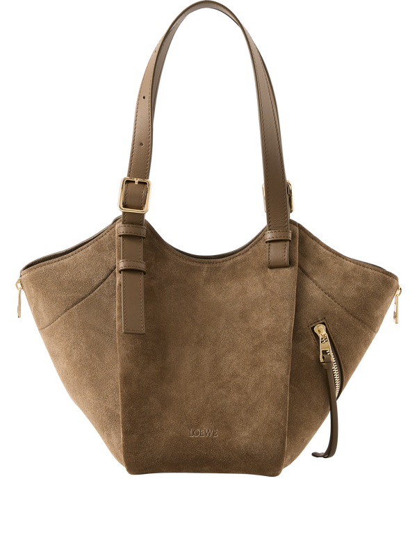 Handtasche 'Hammock Flip Medium' Brownish Green