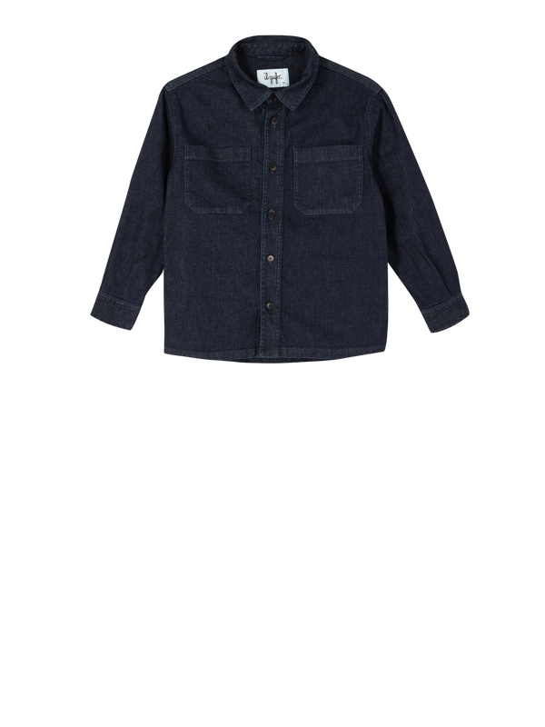 Denim Jacke Dunkelblau