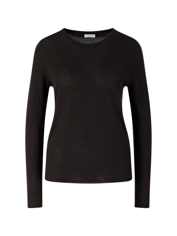 Superfeiner Cashmere-Pullover ‘Laureen' Schokolade