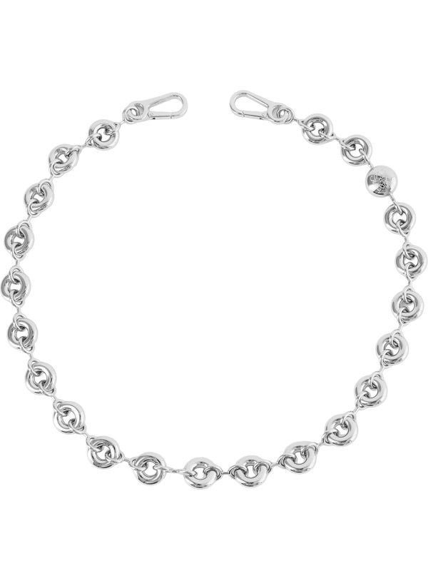 Chain strap 'Donut' silver