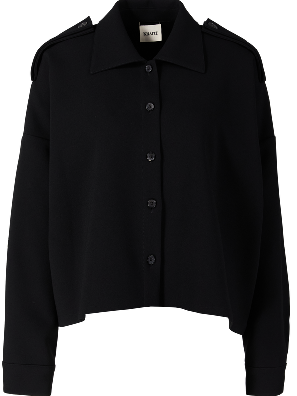 Oversize Hemd 'Bodine' Schwarz