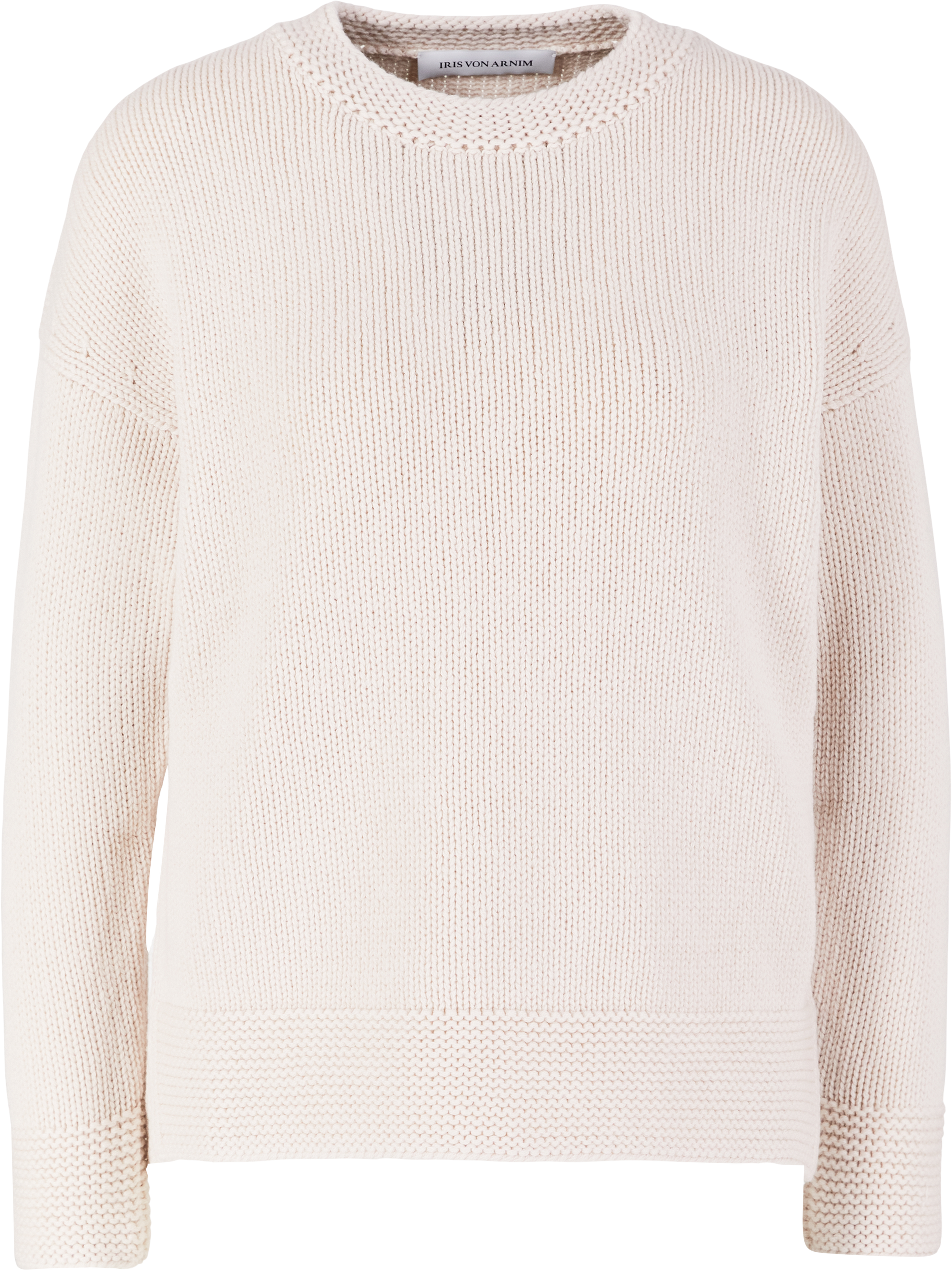 Iris von Arnim 'Peria' Alabaster cashmere jumper, Product view – UNGER.DE
