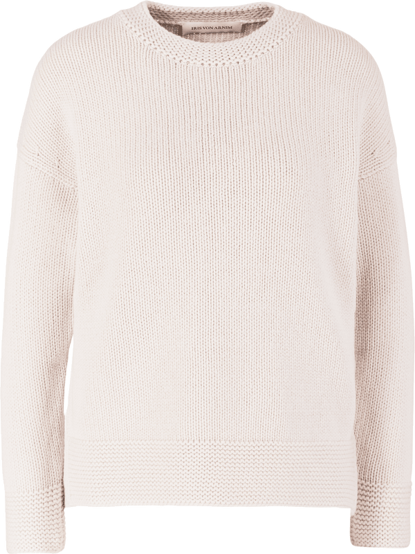 'Peria' Alabaster cashmere jumper