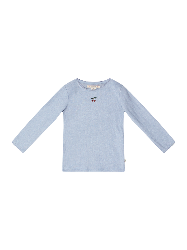 Langarmshirt 'Roli' Hellblau