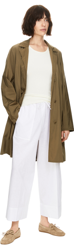 Weite Hose 'Summer' Weiß