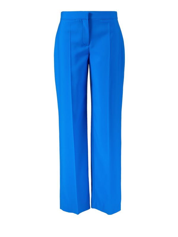 Wollhose Mittelblau