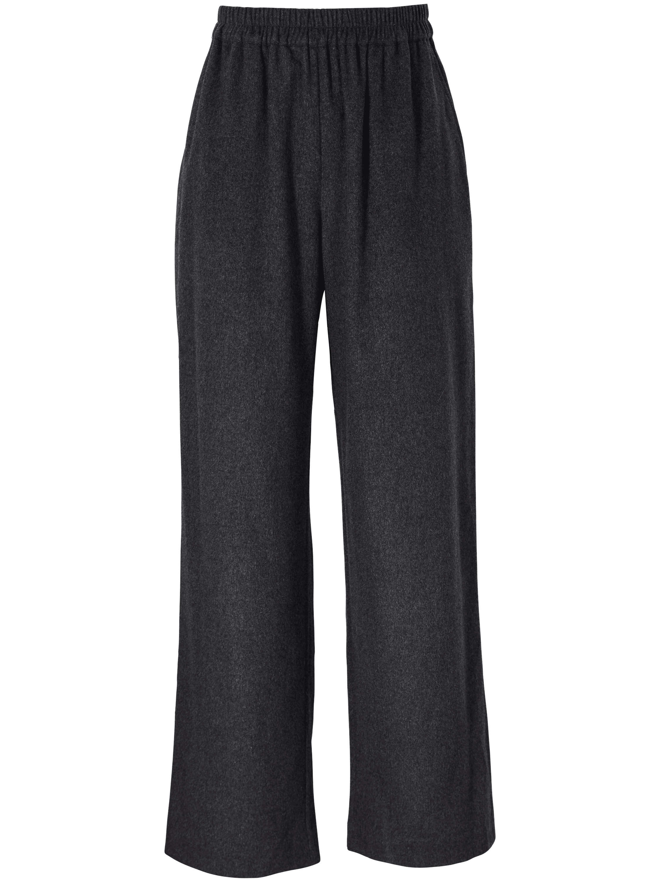 'Sumbal' Cashmere Trousers, Anthracite