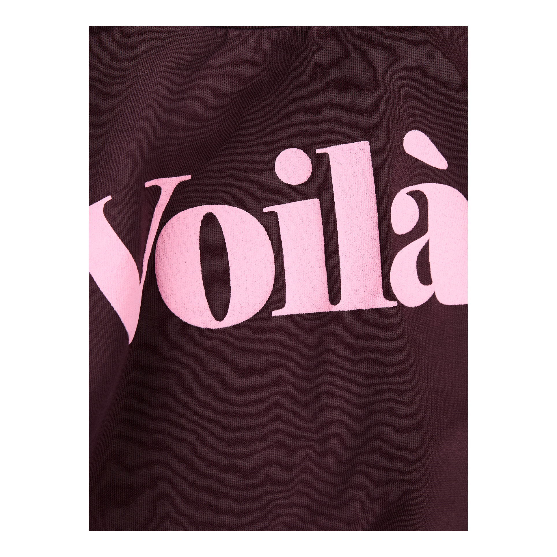 Mipounet 'Voila' Sweatshirt – Purple, Front view – UNGER.DE