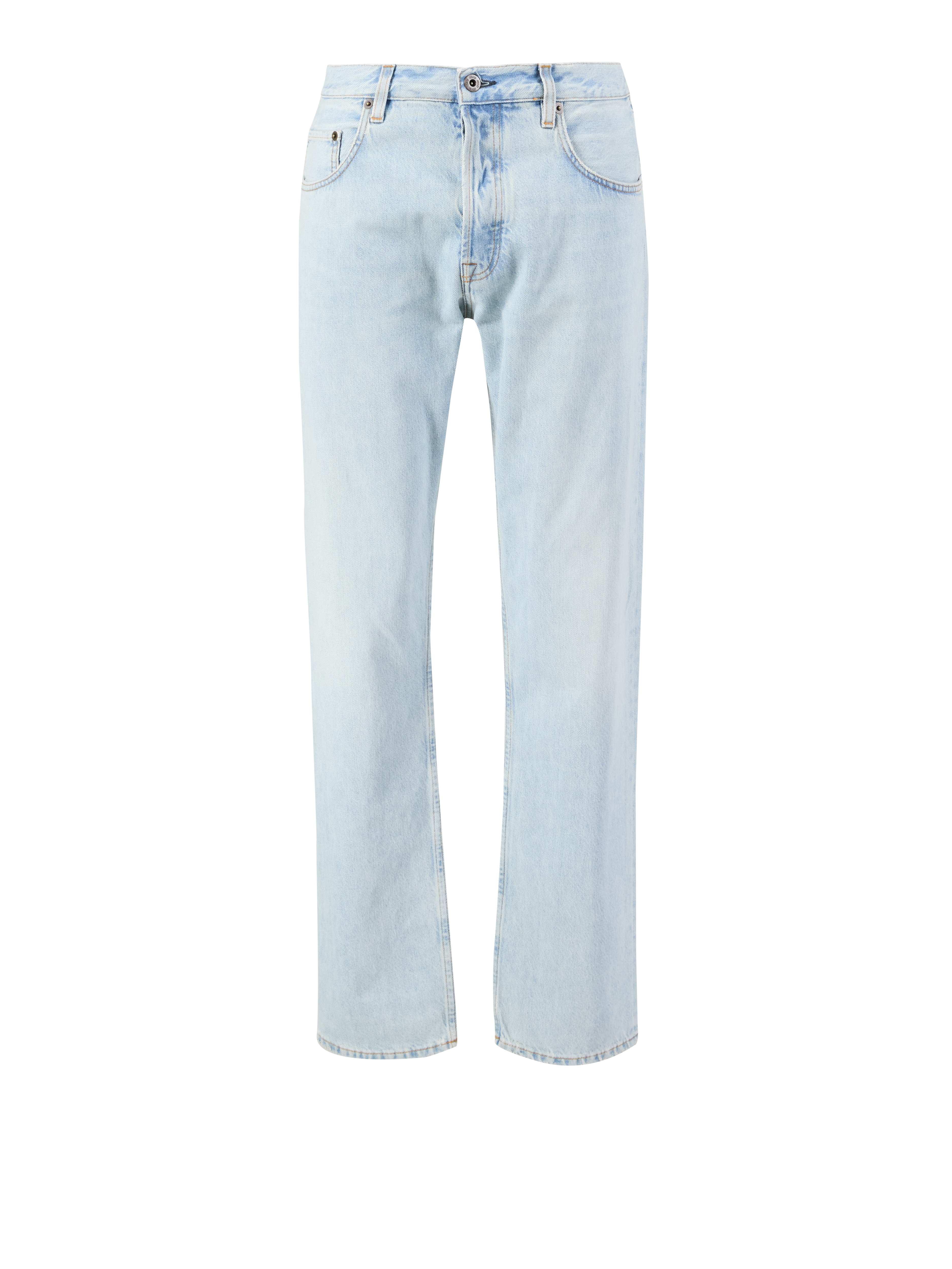 Relaxed-Fit Jeans Hellblau