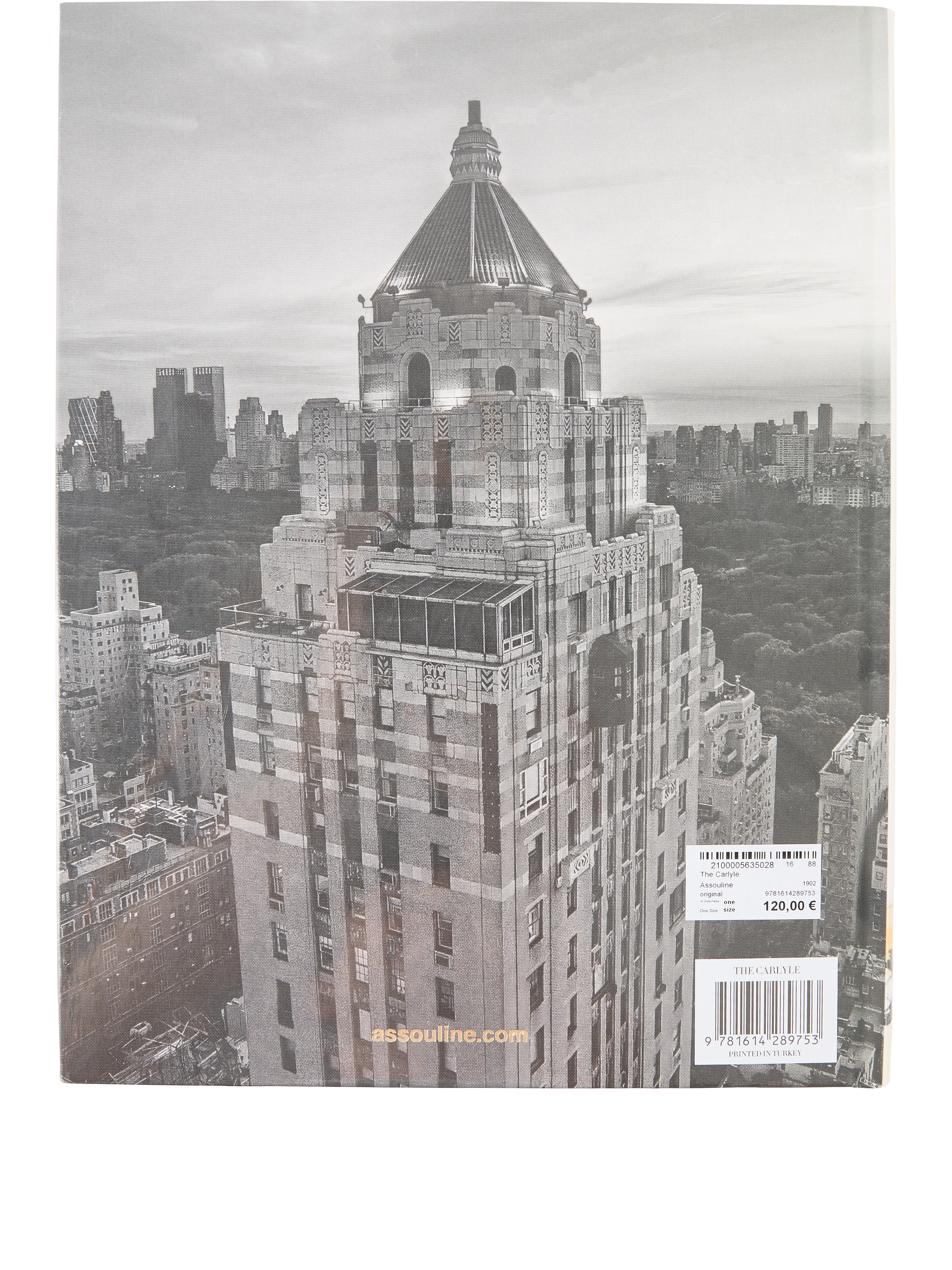 Assouline Buch 'The Carlyle' Transparent, Frontansicht – UNGER.DE
