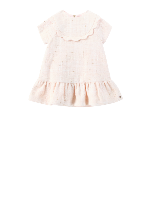 Tweed-Kleid 'Robe29' Nude