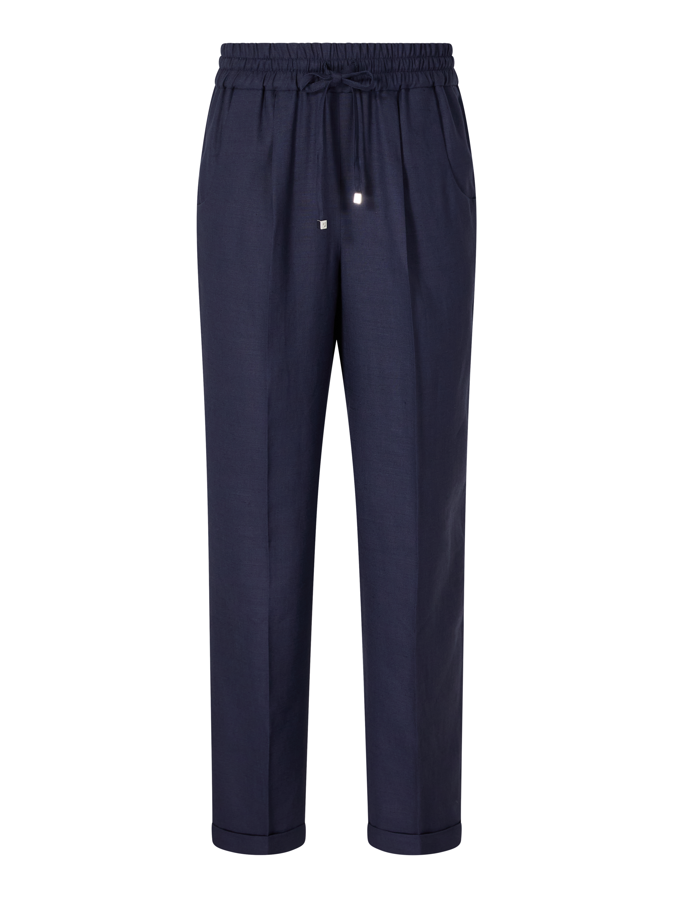 Stoffhose Marineblau