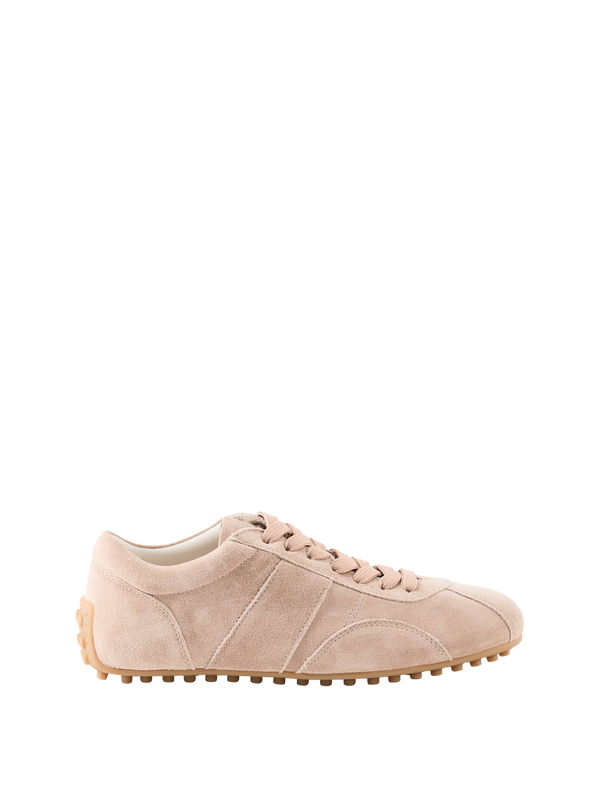 Sneaker 'T-Marathon' aus Kalbsveloursleder Altrosa