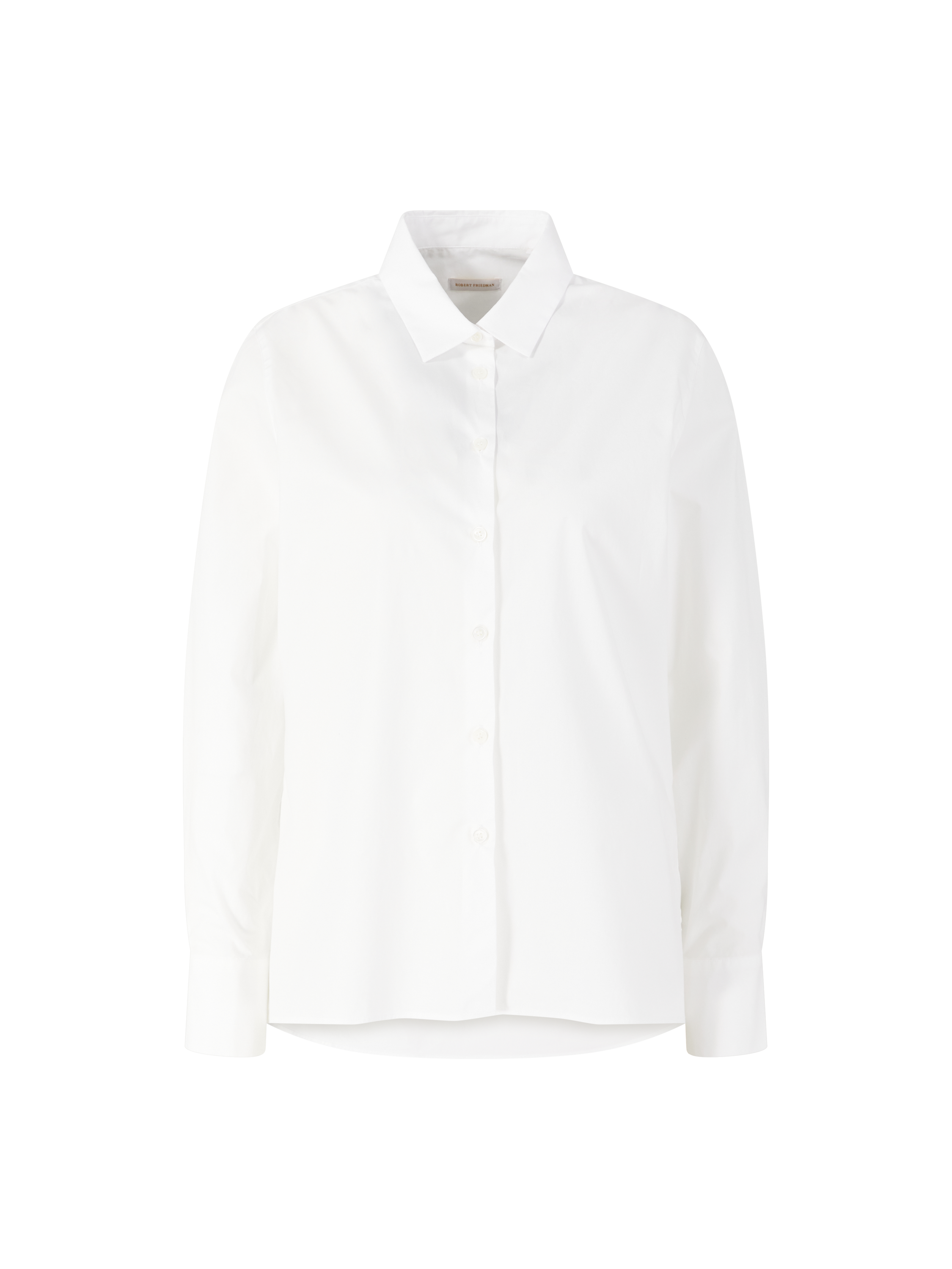 Hemdbluse 'Andrea' Weiß