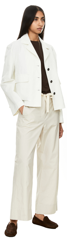 Stoffhose 'Argento' Greige