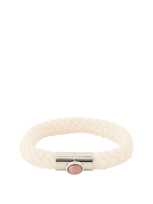 Verziertes Armband 'Alma' Crème