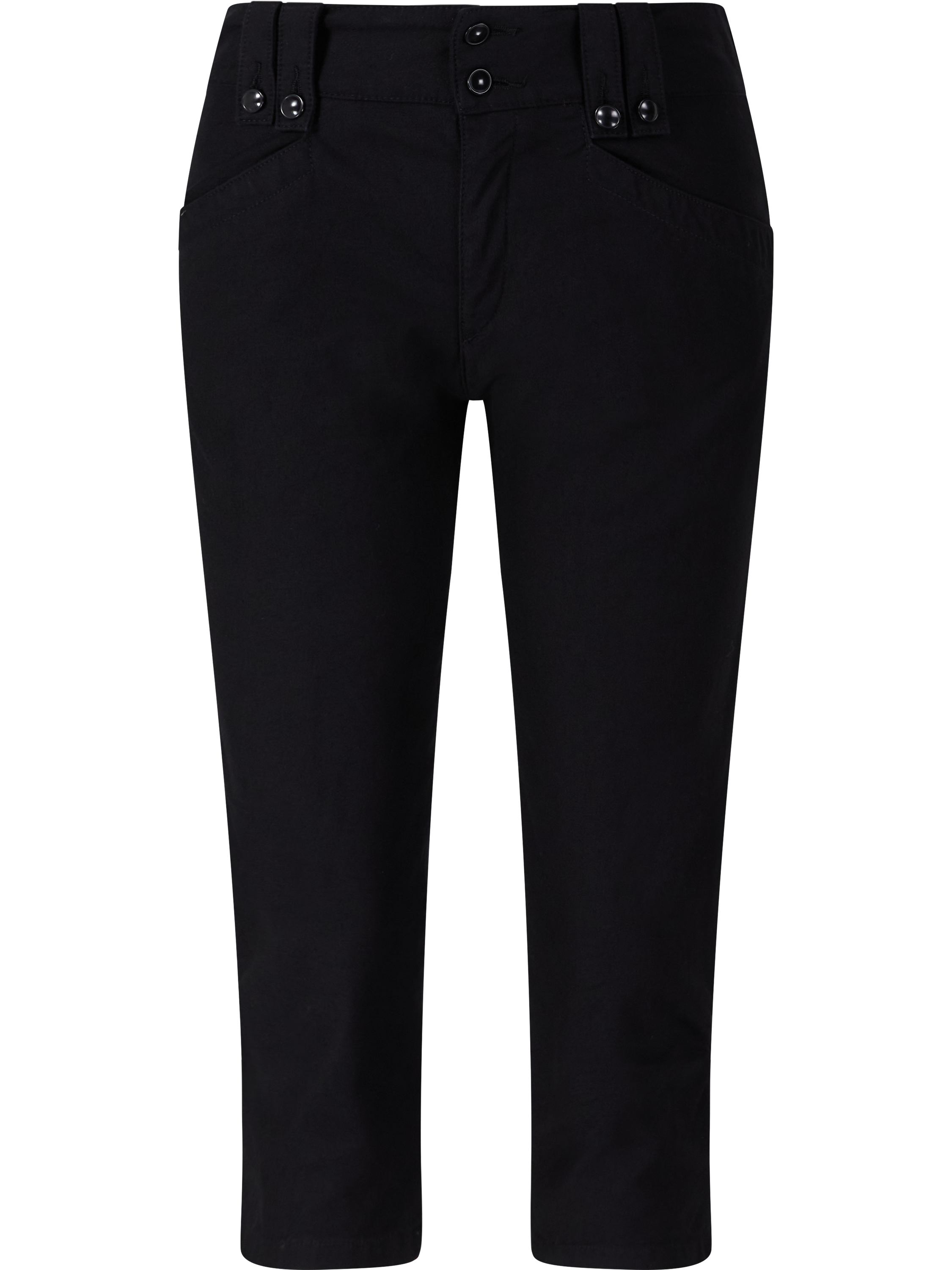 Kurze Caprihose 'Berna' Schwarz