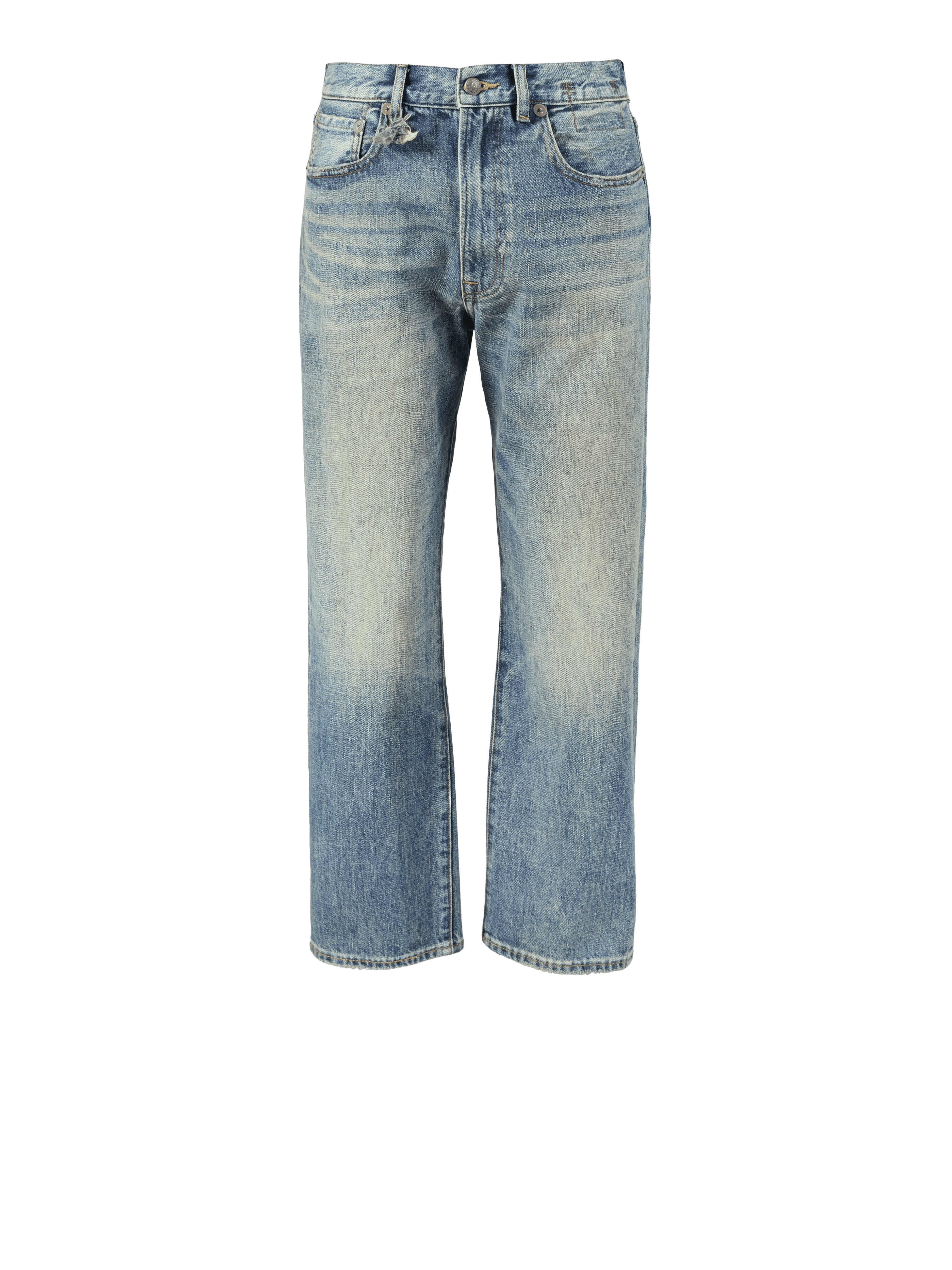 Relaxed-Fit Jeans 'Boyfriend' Mittelblau